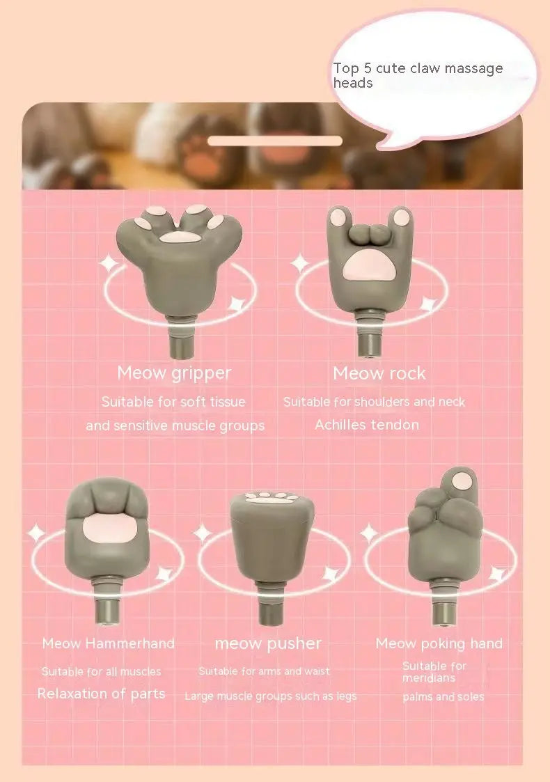 Cat Massage Gun - Sleeping Cutie