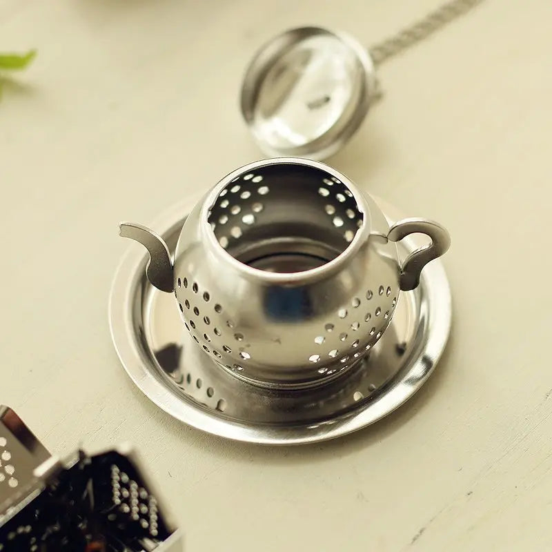 Mini Teapot Infuser Fuchsia Molly