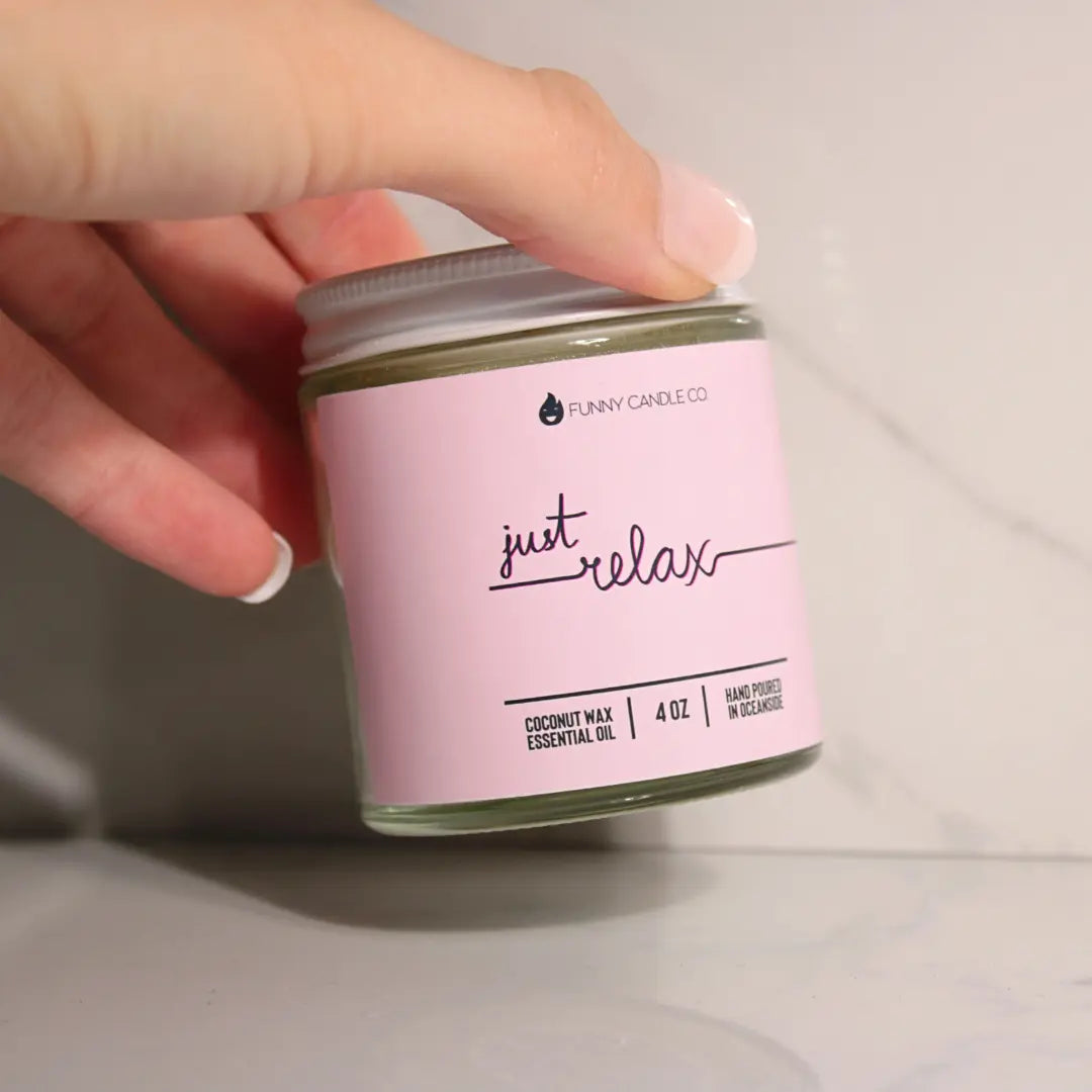 Just Relax DC-Funny Candle Co