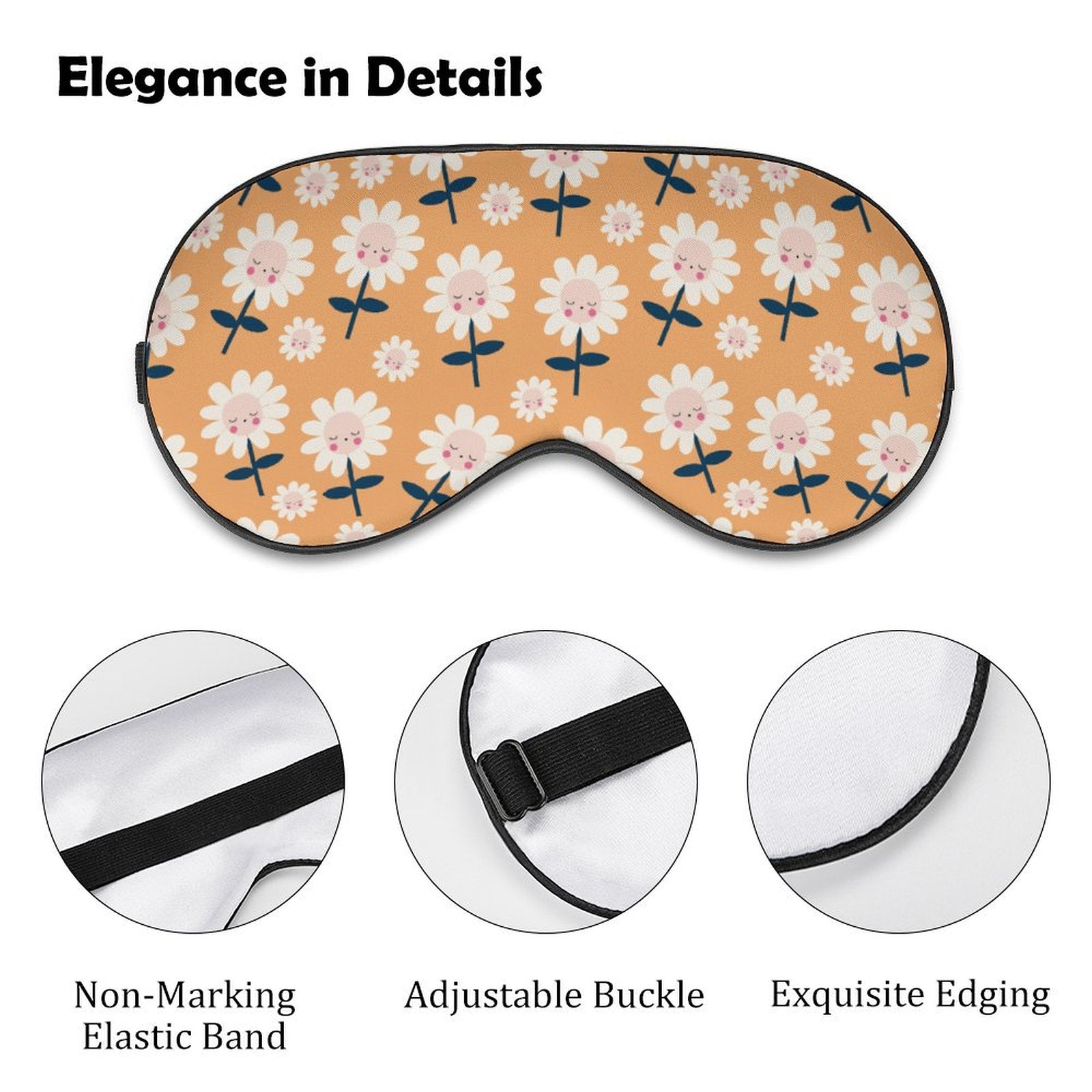 Daisies Sleep Mask InterestPrint