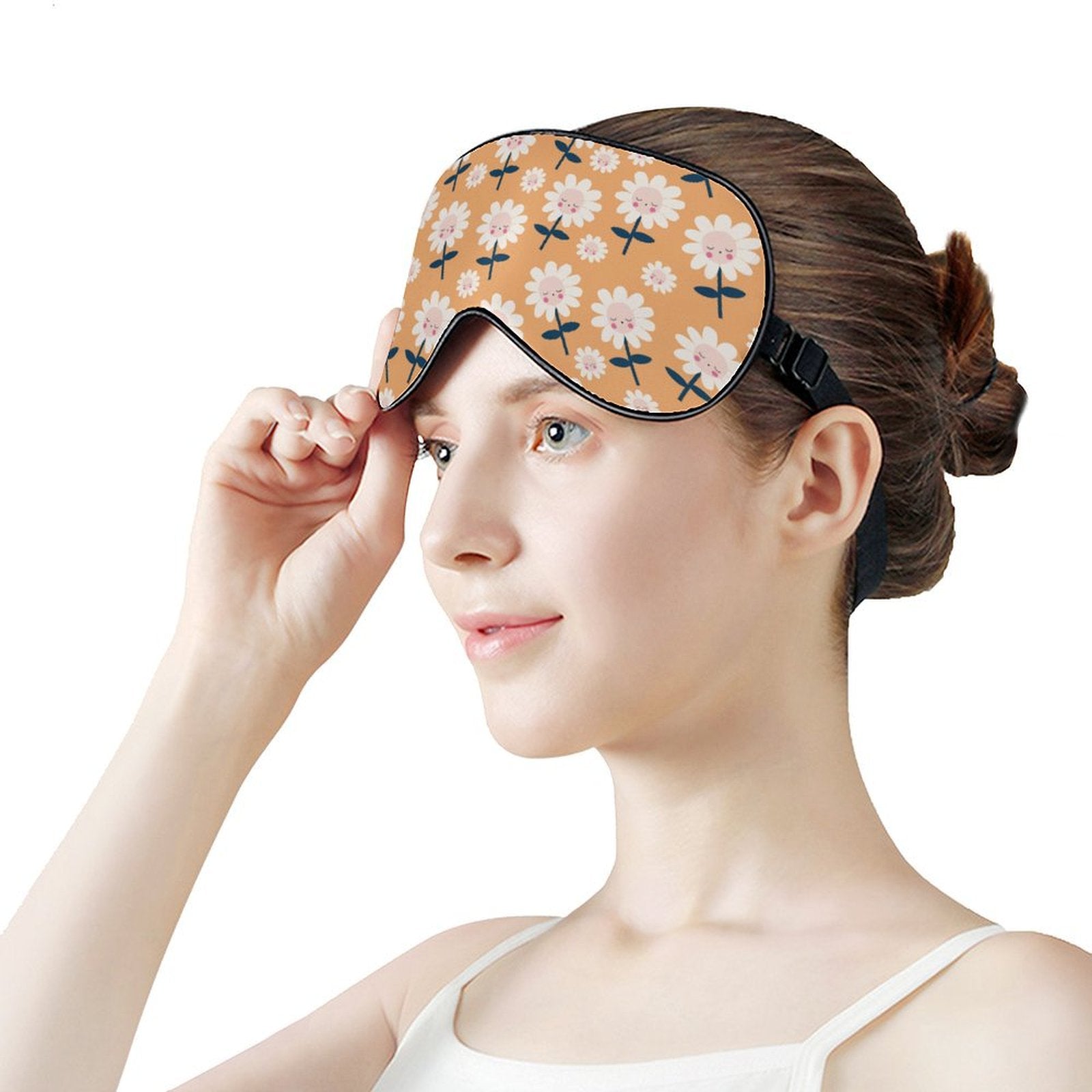 Daisies Sleep Mask InterestPrint