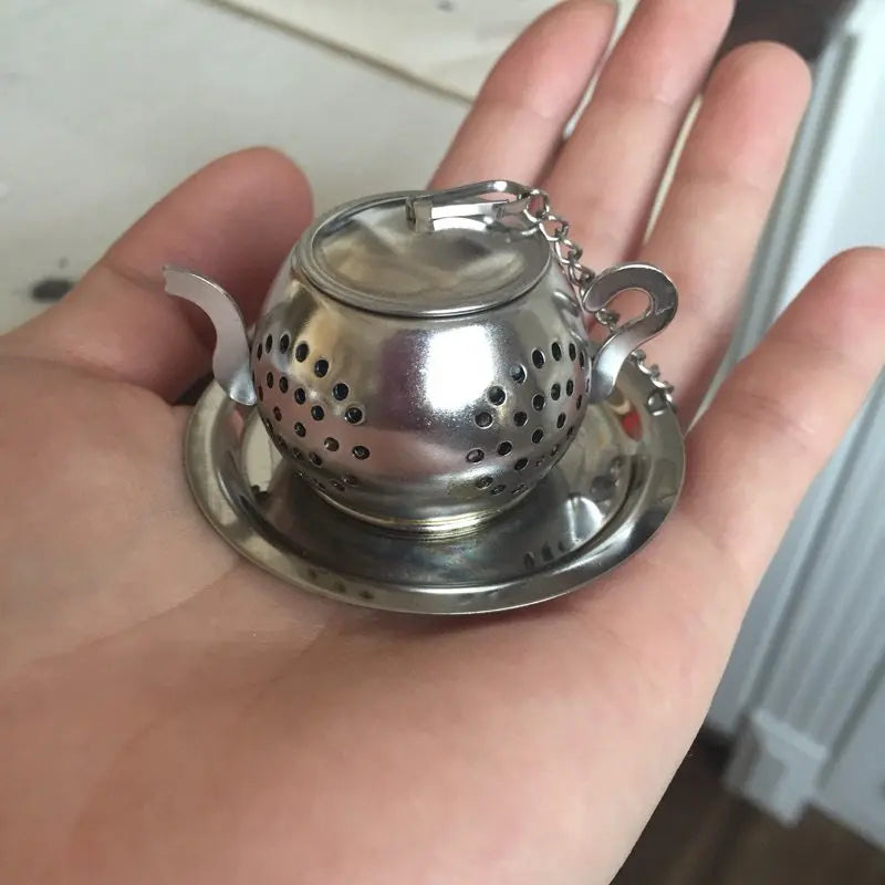 Mini Teapot Infuser Fuchsia Molly