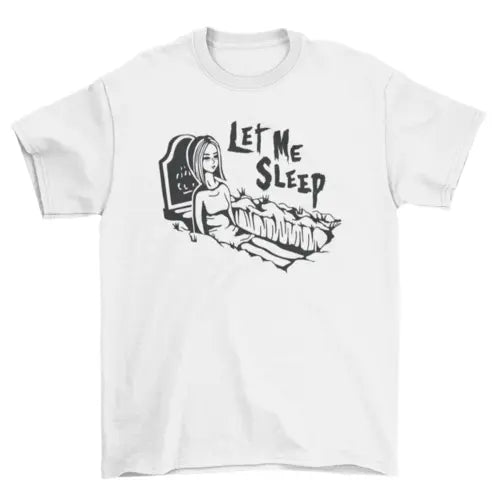 Let Me Sleep T-Shirt Turquoise Theseus