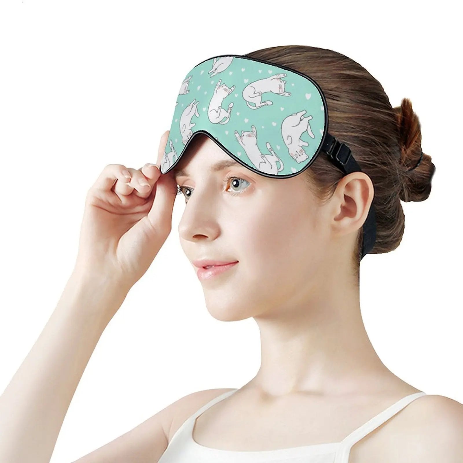 Lazy Kitty Sleeping Mask - Sleeping Cutie