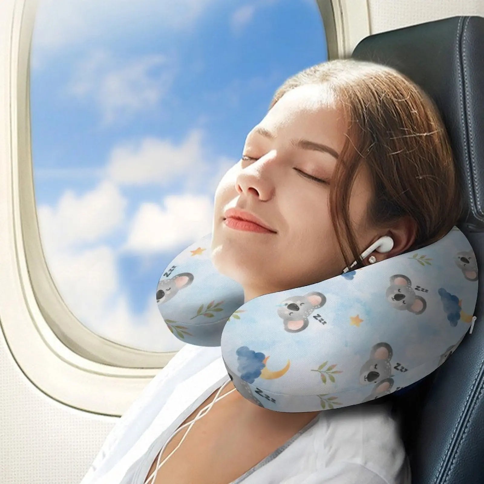 Cuddly Koala Neck Pillow - Sleeping Cutie