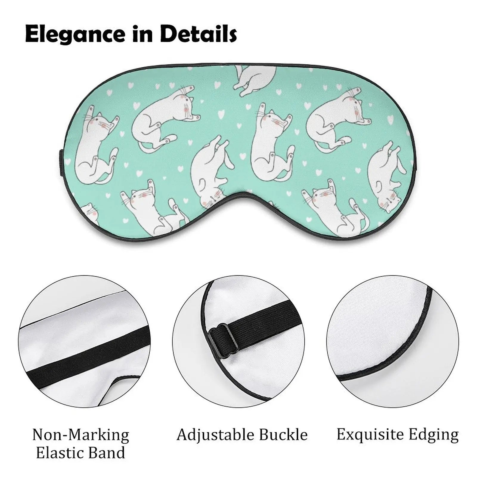 Lazy Kitty Sleeping Mask - Sleeping Cutie