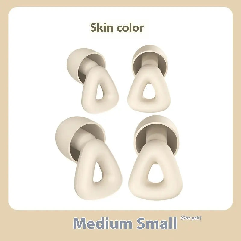 Noise-reduction Ear Plugs Soundproof Silicone Sleep Anti-noise - Sleeping Cutie