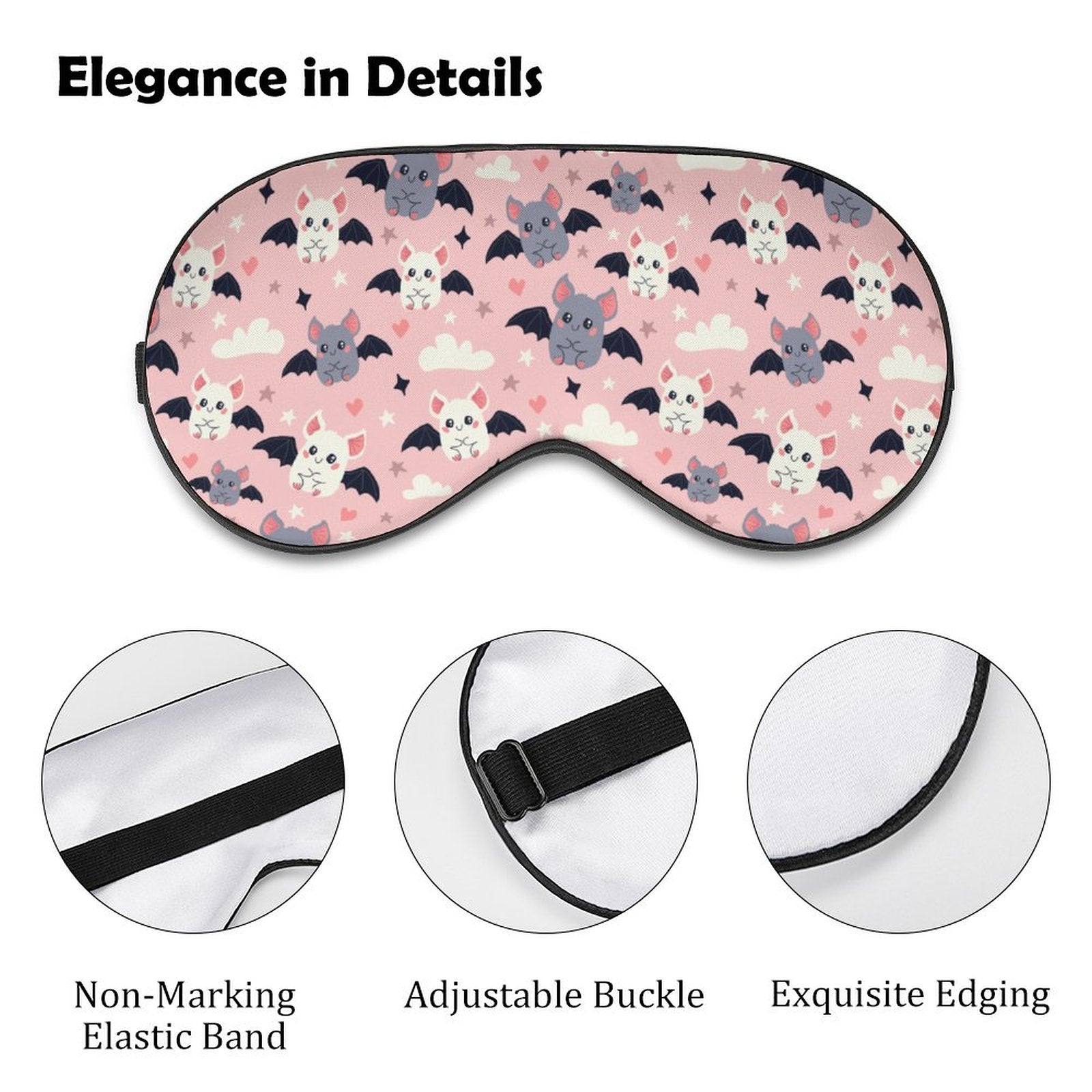 Baby Bats Sleep Mask InterestPrint
