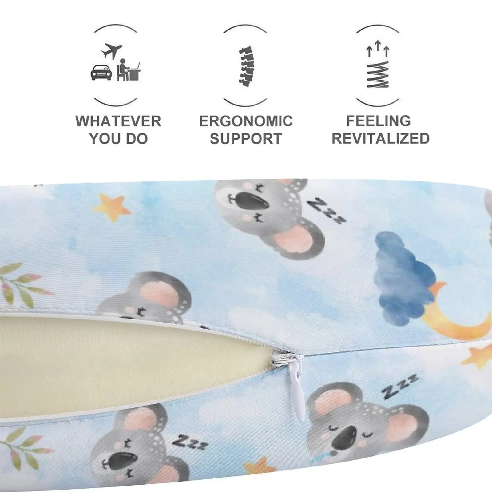 Cuddly Koala Neck Pillow - Sleeping Cutie