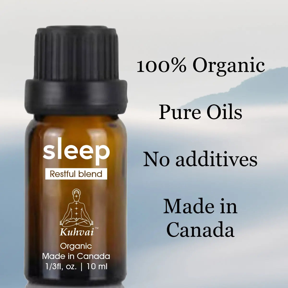 Kuhvai Organic Sleep Blend oil - Made in Canada Amethyst Aether