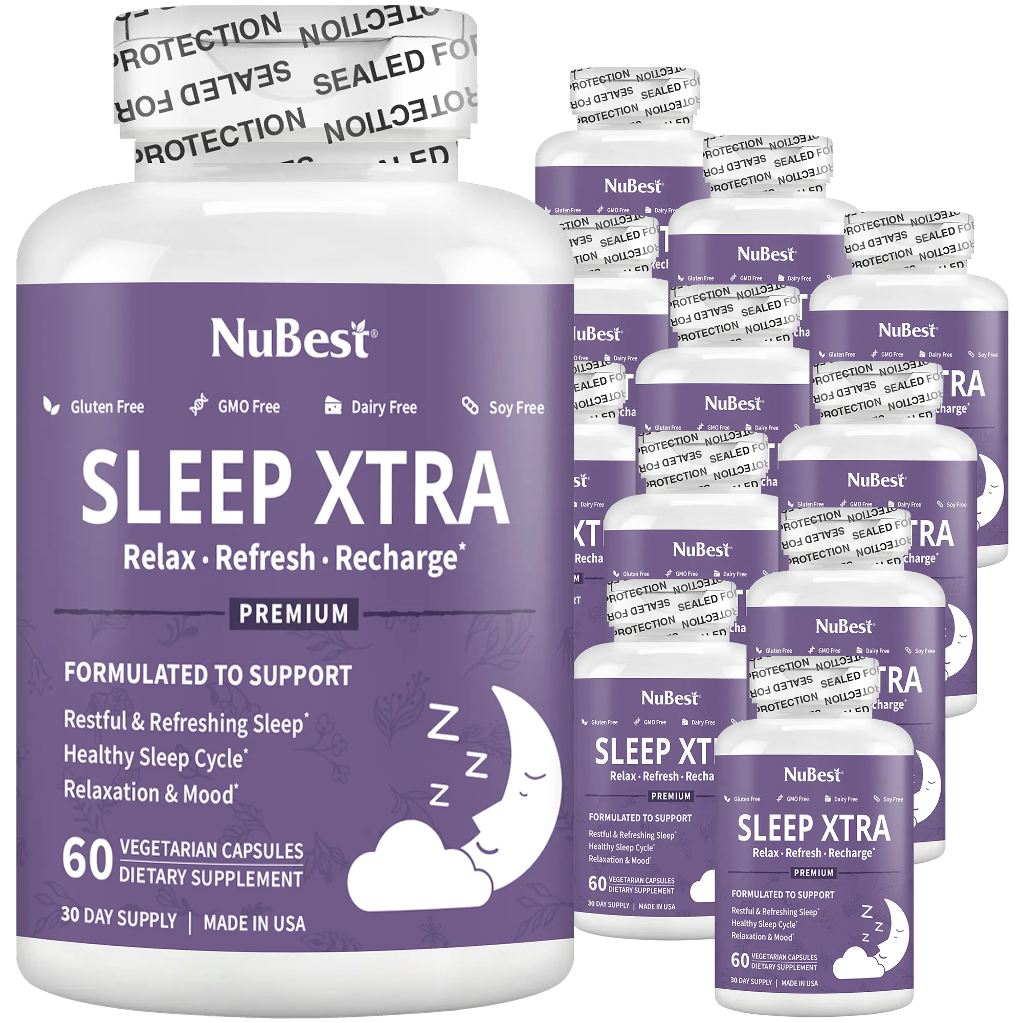 Sleep Xtra, Natural Non-Habit Forming Sleep Aid for Teens & Adults, 60 Tan Winterberry