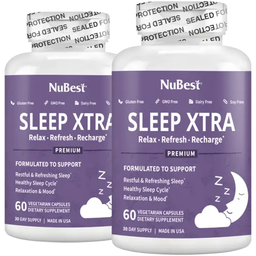 Sleep Xtra, Natural Non-Habit Forming Sleep Aid for Teens & Adults, 60 Tan Winterberry