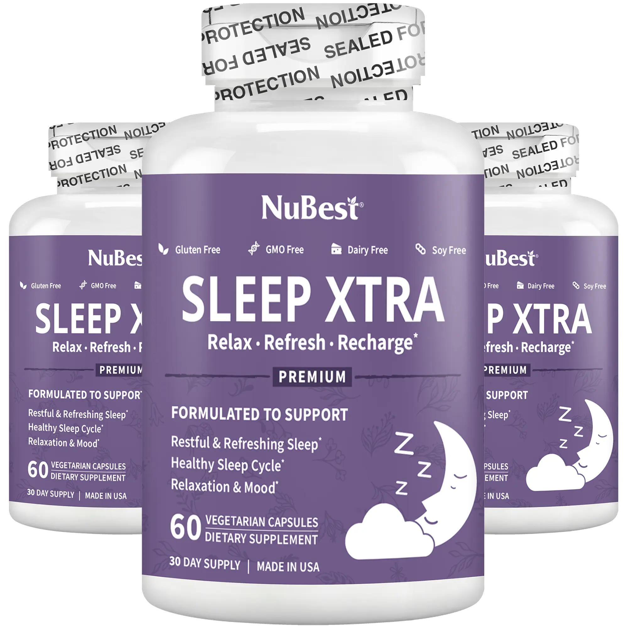 Sleep Xtra, Natural Non-Habit Forming Sleep Aid for Teens & Adults, 60 Tan Winterberry