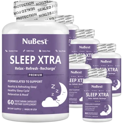 Sleep Xtra, Natural Non-Habit Forming Sleep Aid for Teens & Adults, 60 Tan Winterberry