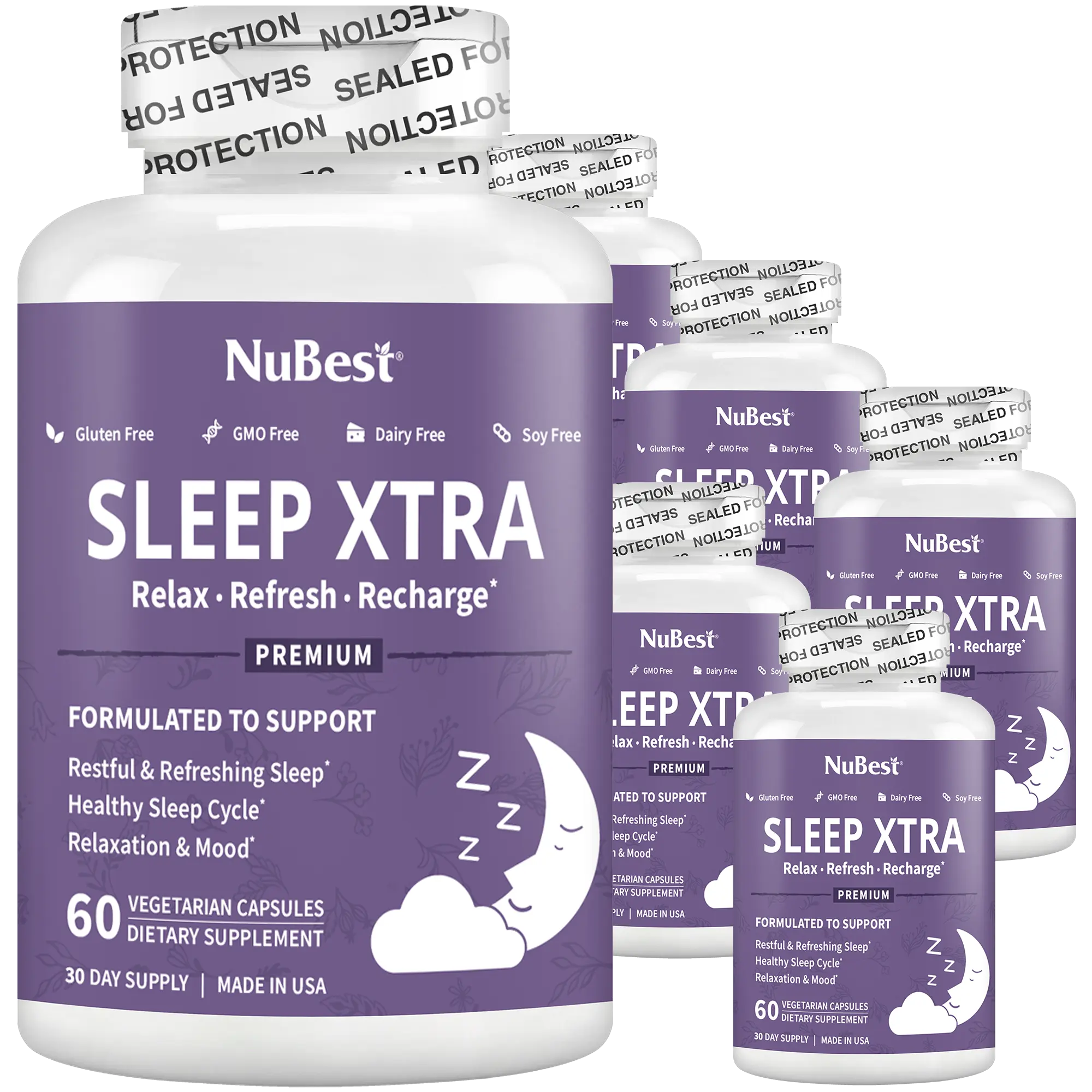 Sleep Xtra, Natural Non-Habit Forming Sleep Aid for Teens & Adults, 60 Tan Winterberry